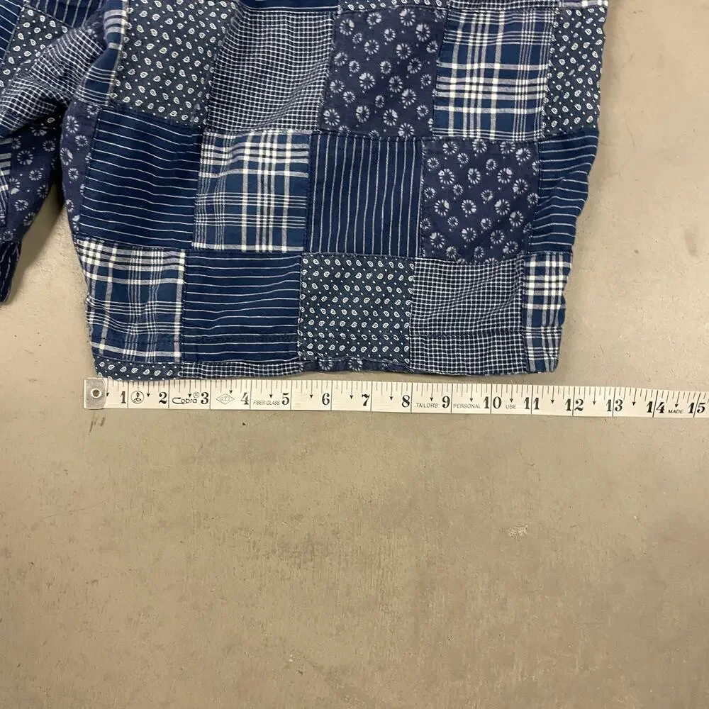 vintage bandana patchwork gap shorts 36